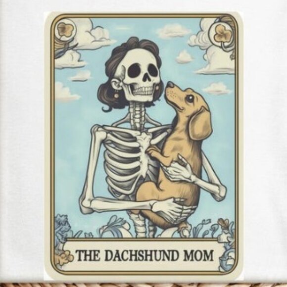 Dachshund Tarot Card Shirt, Dachshund Lover Gift - Picture 2 of 4